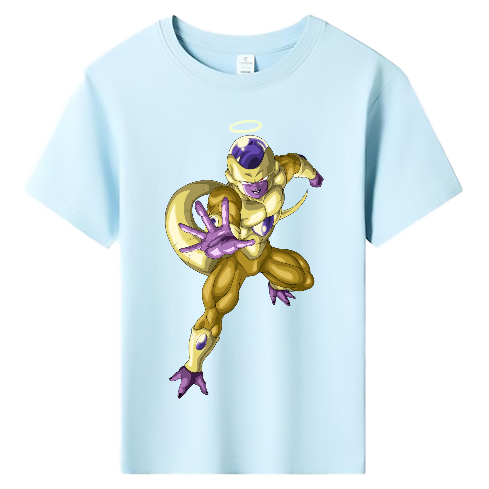 （画像用） ドラゴンボール フリーザ DRAGON BALL Frieza 綿100％キッズTシャツ（フロントプリント）